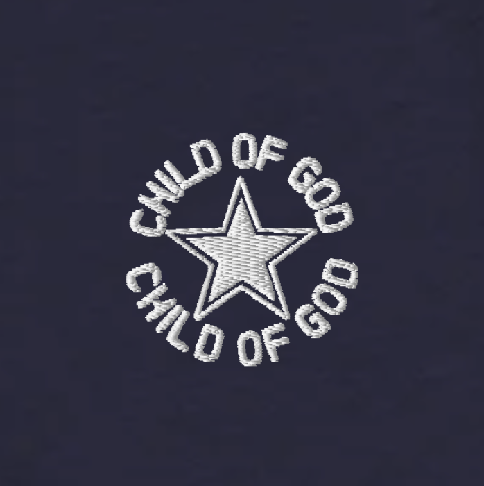 Child of God Embroidery Unisex Joggers