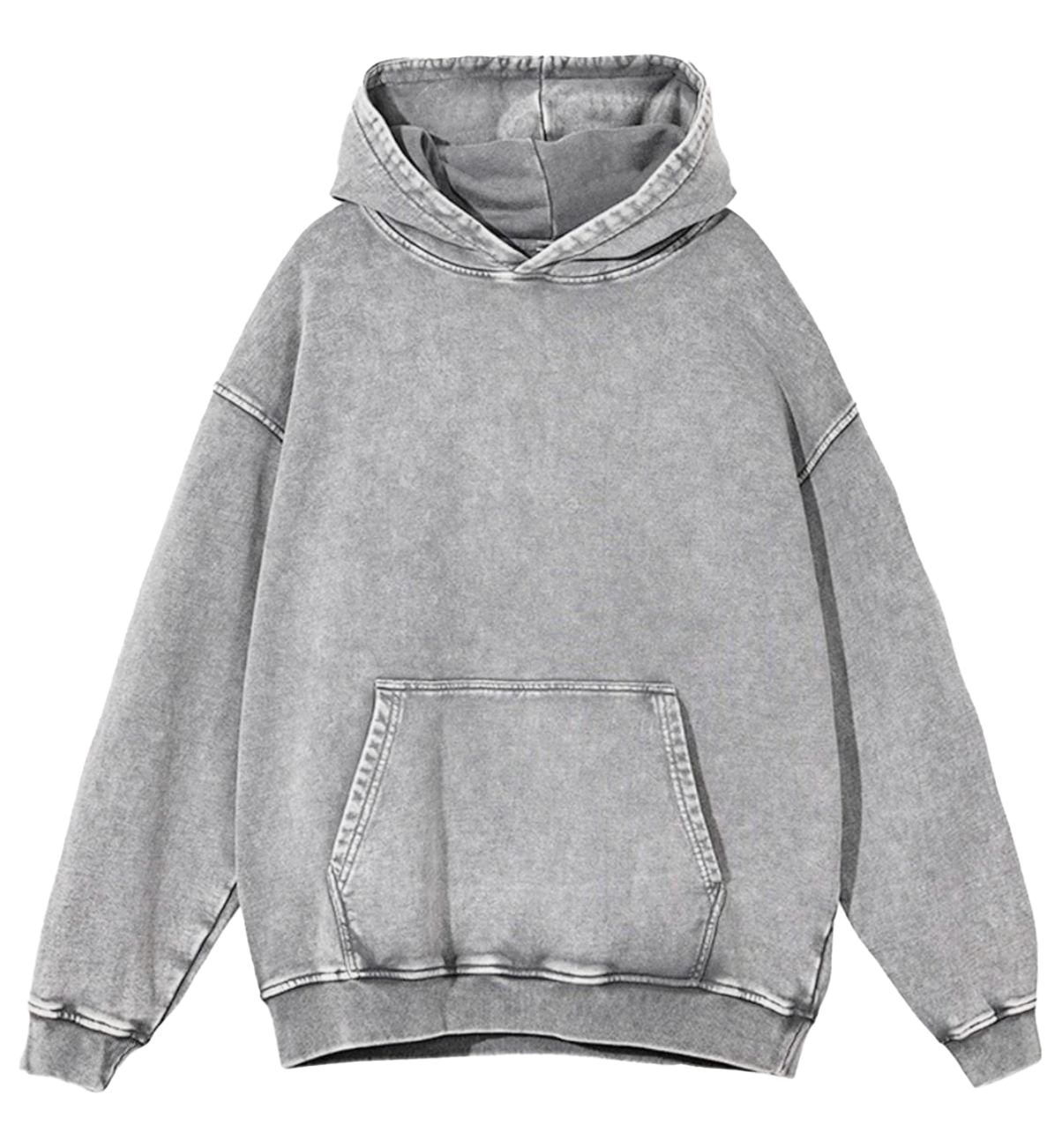 ACID WASH OVERSIZE HOODIE