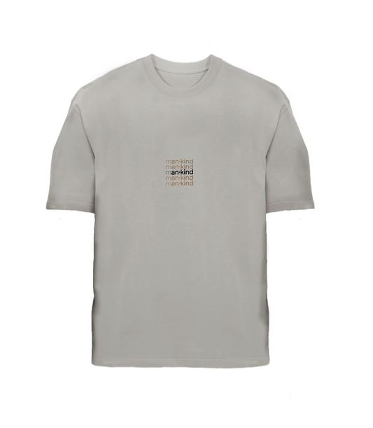 PRINTED SHORT SLEEVE T-SHIRT-TAUPE