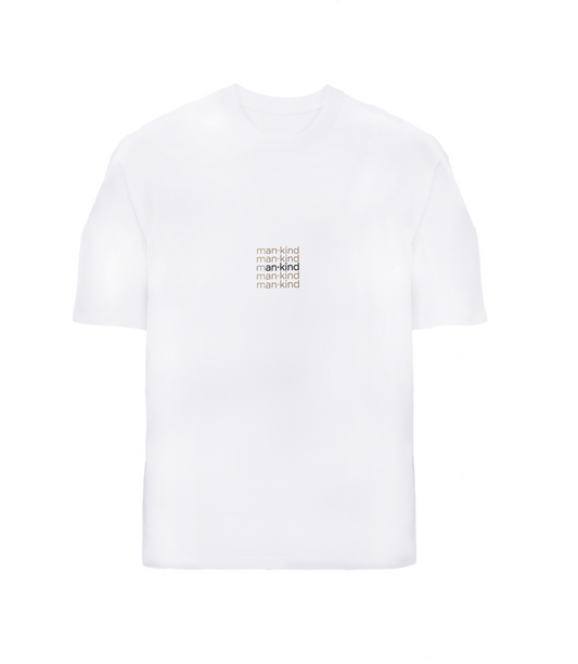 PRINTED SHORT SLEEVE T-SHIRT-WHITE