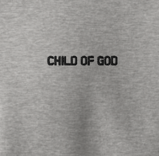 Child Of God Embroidery Unisex Hoodie