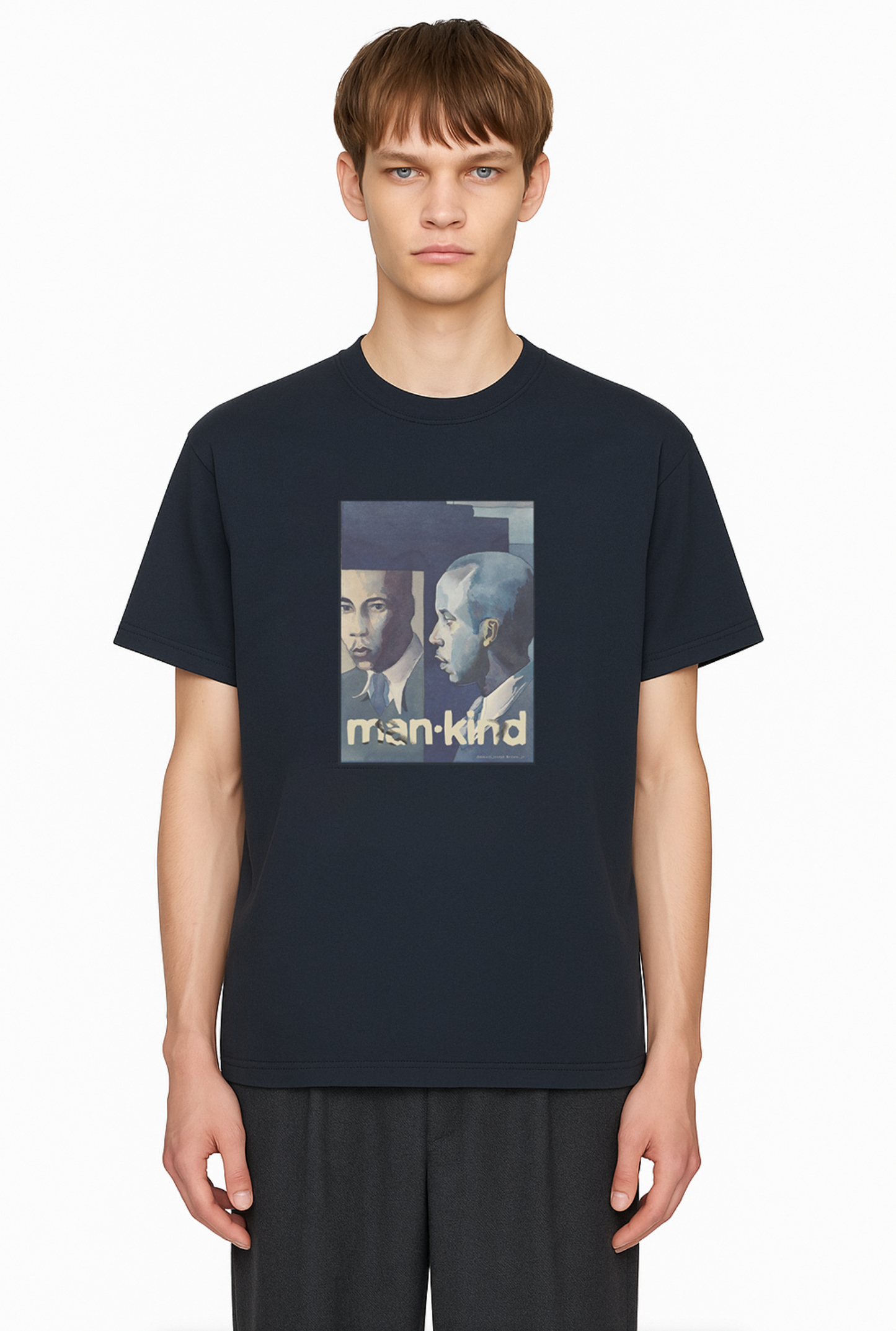 [PROMOTION ] Self-Portrait Graphic Printed Men’s box tee