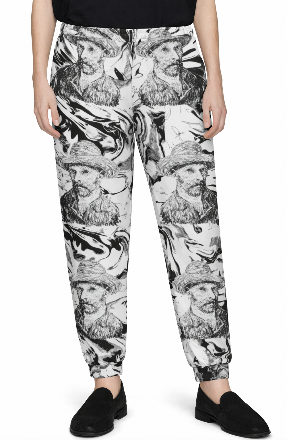 Van Gogh Printed Men's Joggers