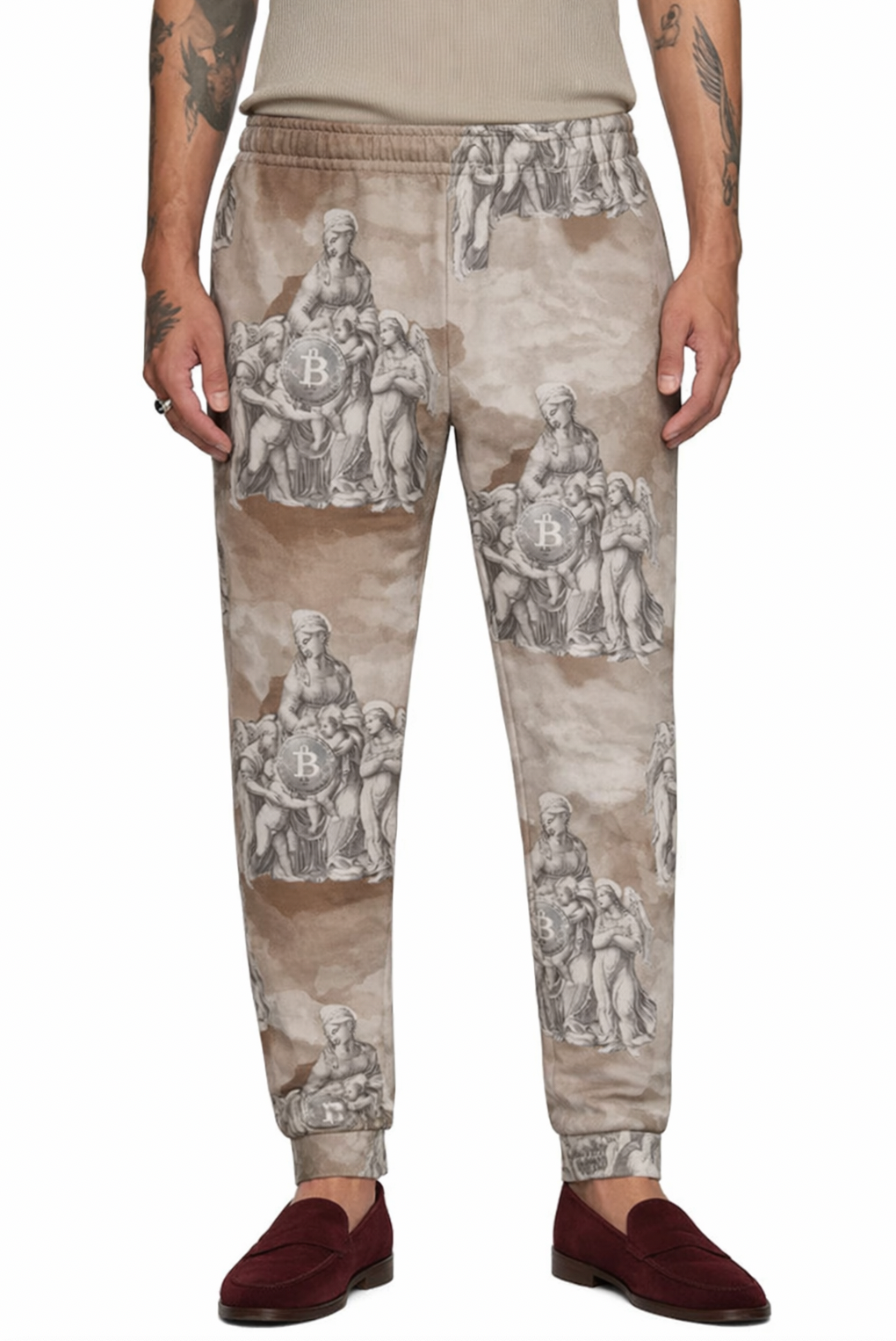 Coin Print Men's Joggers