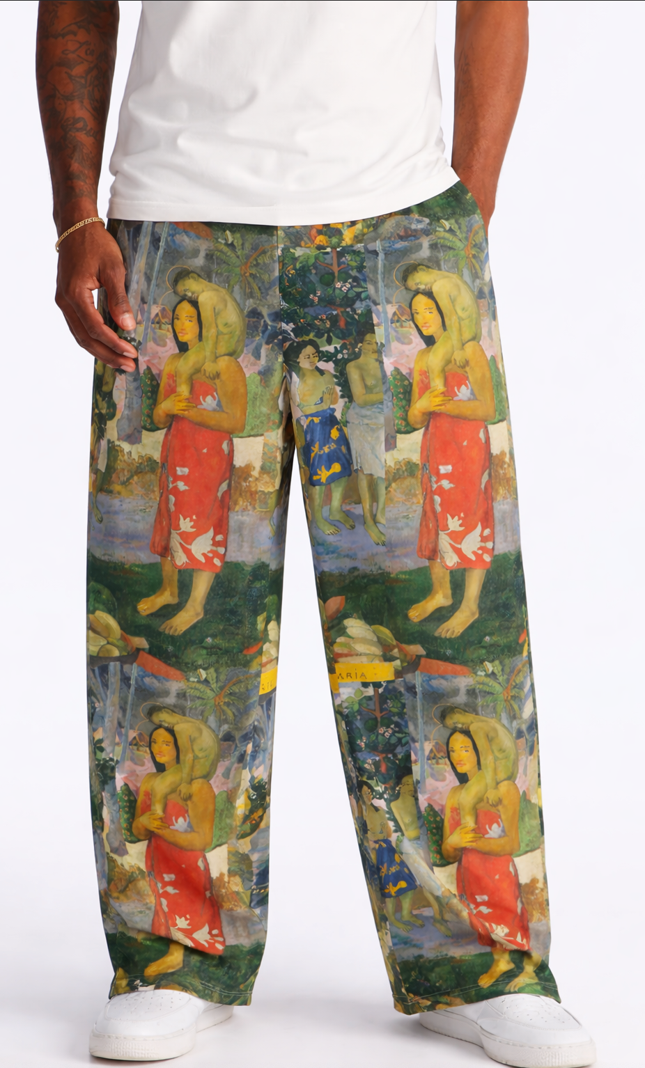 Ia Orana Maria All-over print unisex wide-leg pants