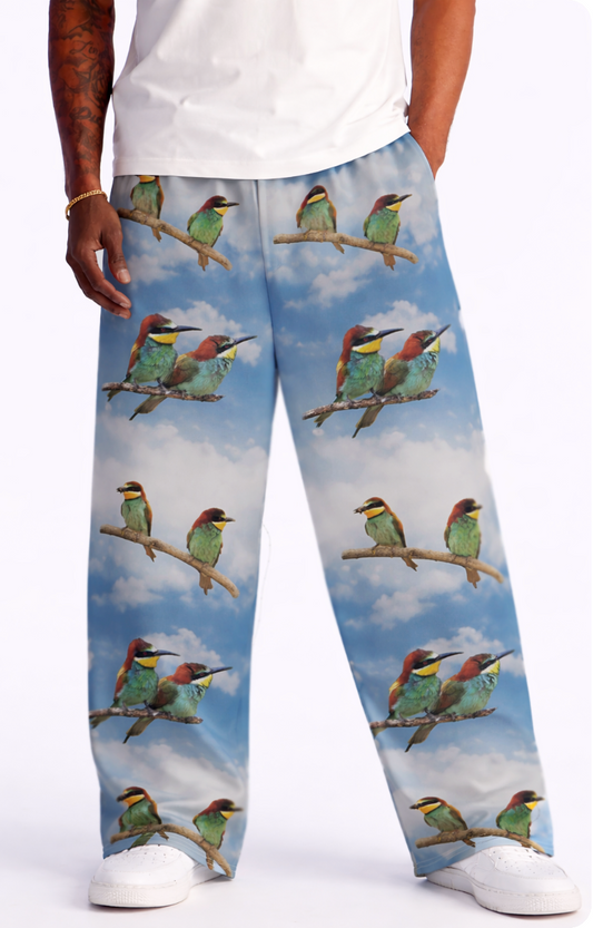 Two Birds All-over print unisex wide-leg pants