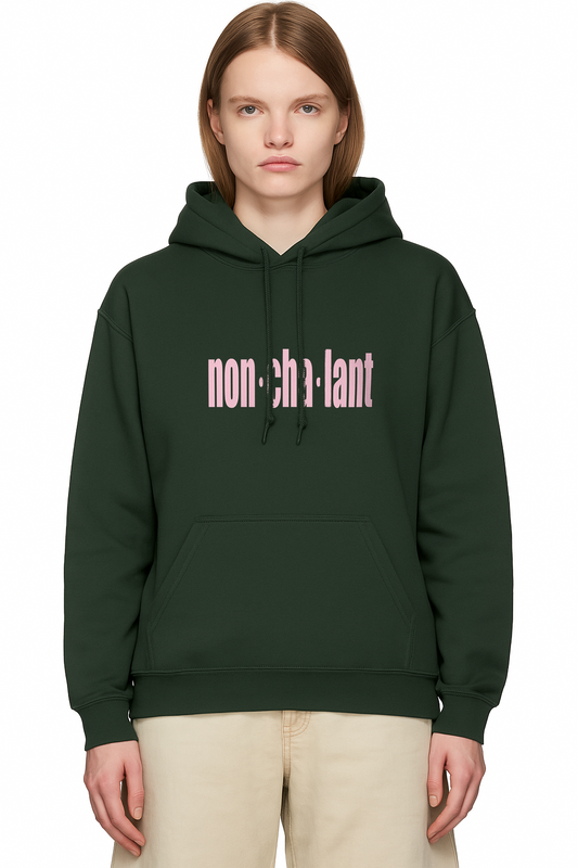 Non.Cha.Lant Graphic Forest Green Hoodie